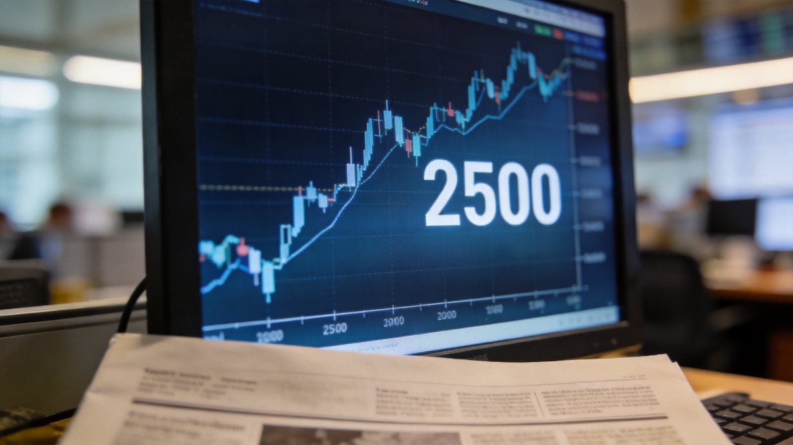 Мосбиржа вернулась выше 2500 пунктов на фоне надежд на переговоры