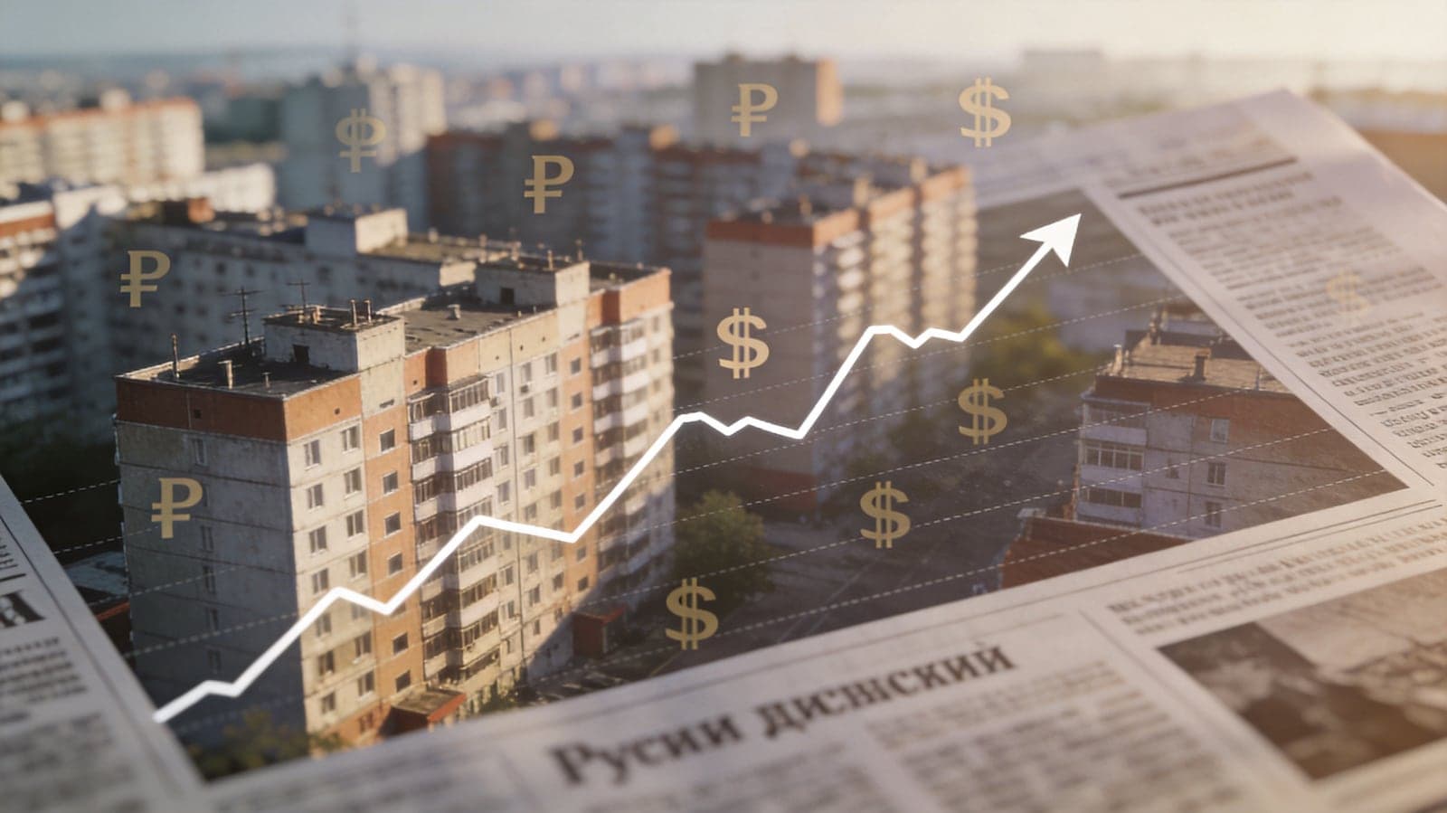 Инфляция обогнала прогноз ЦБ: тарифы ЖКХ выросли на 13,4%